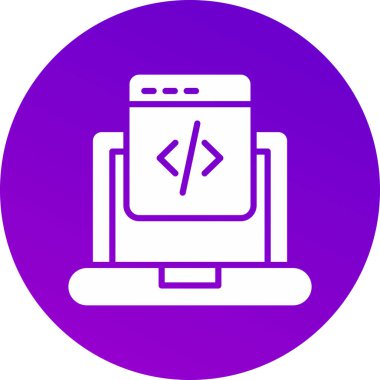 Seo simgesinin vektör illüstrasyonu