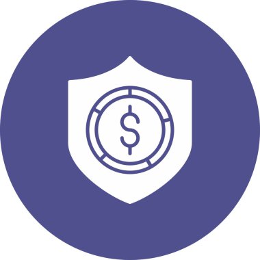 Web için vektör kalkanı simgesi