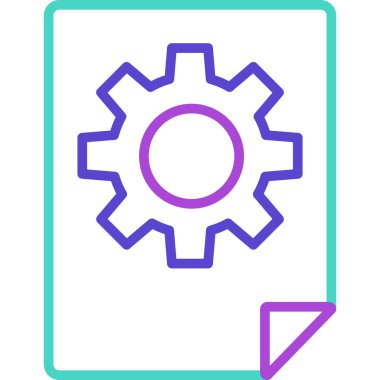 Vektör ayarı Simge illüstrasyonu