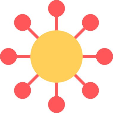 Ağ web simge vektör çizim