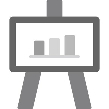 İş haritası simgesi. düz dizayn. iş simgesi.