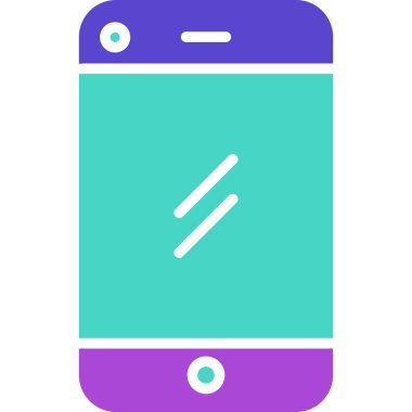 Telefon simgesi vektör illüstrasyonu