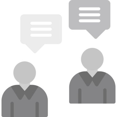 iş adamları tartışmalı simge sağlam stil