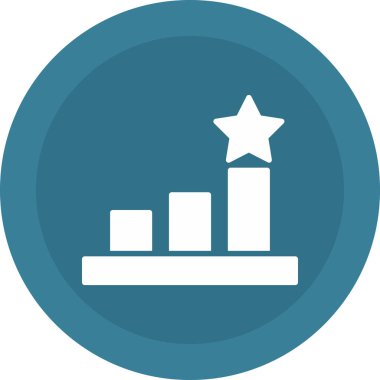 vektör çizim tasarım yıldız simgesi