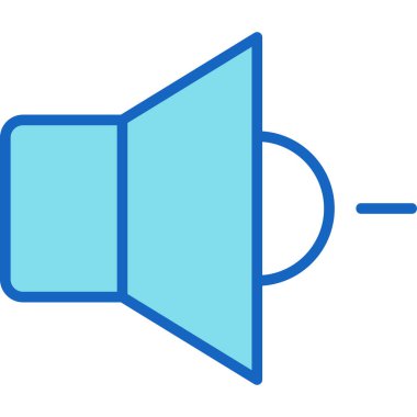 Konuşmacı. Web simgesi basit tasarım