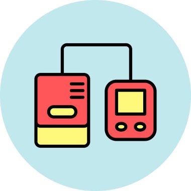 Basit vektör illüstrasyon seyahat ve turizm