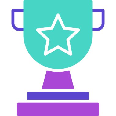 Bardak. Web simgesi basit illüstrasyon