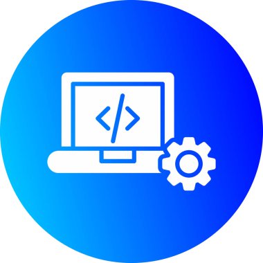 Web geliştirme kutsal kişilerin resmi, vektör çizim