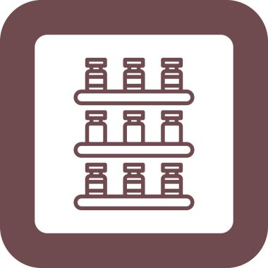 İlaç hapları. Web simgesi basit illüstrasyon