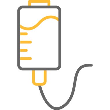 kablo elektrik dolgu simgesi - taslak biçimi