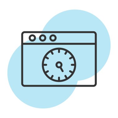 Beyaz arkaplanda web simgesi tasarımı