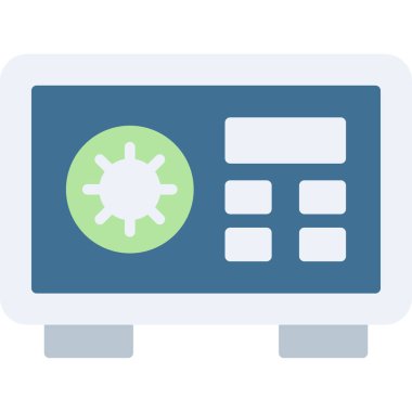 Cpu simge vektör illüstrasyonu