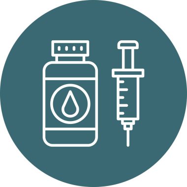 Modern simgenin vektör illüstrasyonu