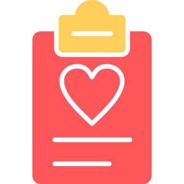 kalp ağı simgesi basit vektör