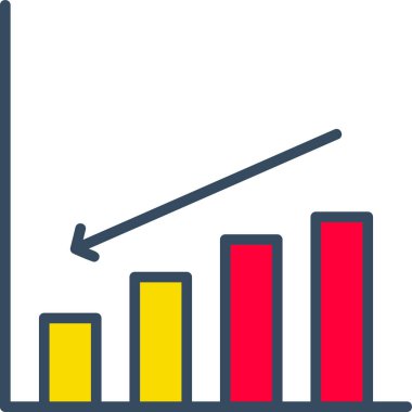 grafik vektör çizgisi simgesi