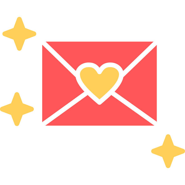 вектор любовных писем
