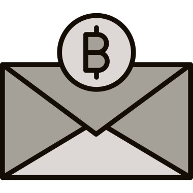 e- posta zarfı simgesi, modern tasarım