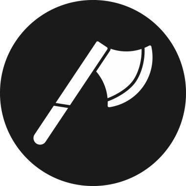 Balta. Web simgesi basit illüstrasyon