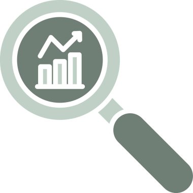 iş analizi vektör simgesi kolayca düzenleyebilirsiniz