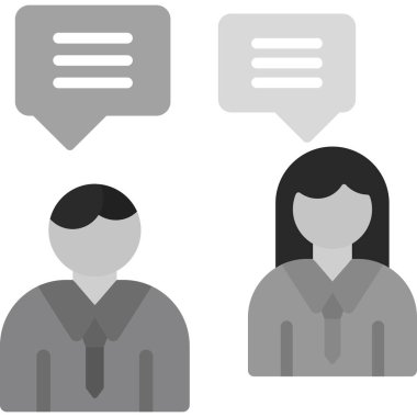 İş ve finans ikonu insanlarının vektör illüstrasyonu