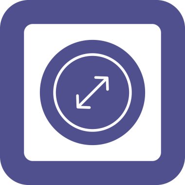 ok yönünü rozet biçiminde simgeye yükselt