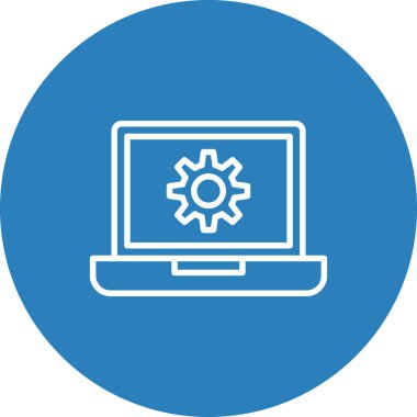 seo modern simgesinin vektör illüstrasyonu