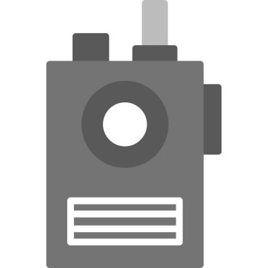 elektrikli araba simgesi, basit vektör illüstrasyonu