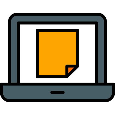 Web tasarım simgesi. Basit resimleme