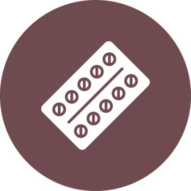 Haplar. Web simgesi basit illüstrasyon