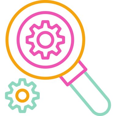 Büyüteç. Basit resimleme