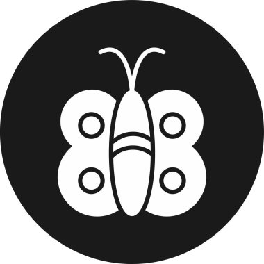 vector illustration of butterfly icon