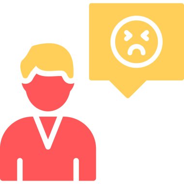 Düz biçimli müşteri hizmeti Düz simgesi