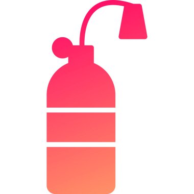 Yangın söndürme ikonu. vektör illüstrasyonu