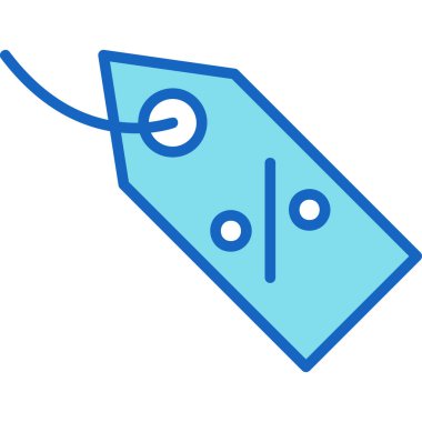 etiket simgesi vektör illüstrasyonu