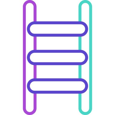 Tek bir simgenin vektör illüstrasyonu