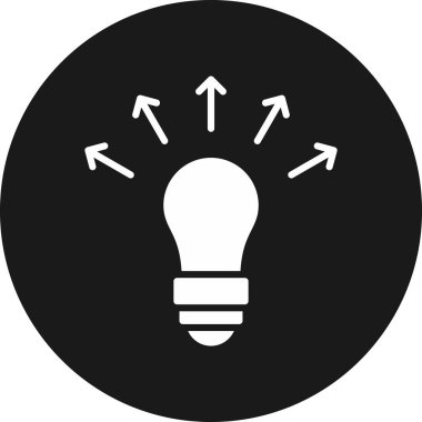 ampul vektör simgesi