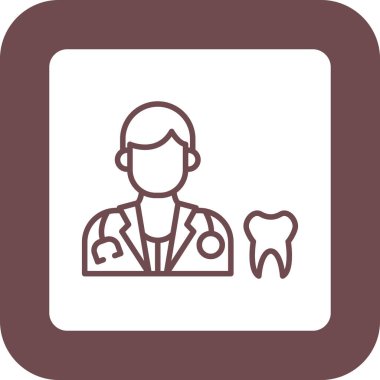 Modern simgenin vektör illüstrasyonu