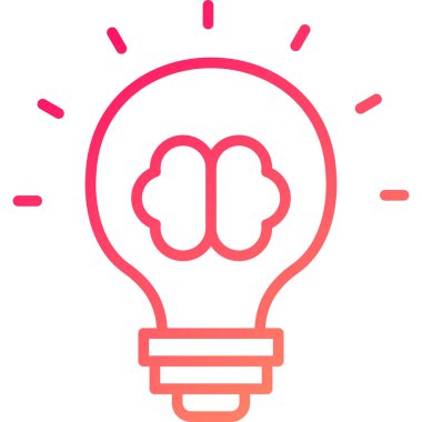 Ampul. Web simgesi vektör illüstrasyonu