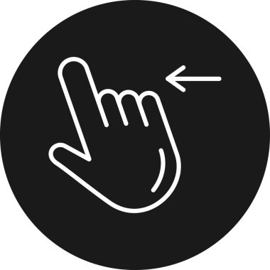 el imleci simgesi, vektör çizim