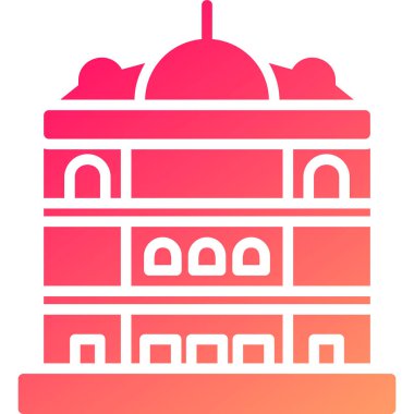 Mısır simgesi, vektör illüstrasyonu