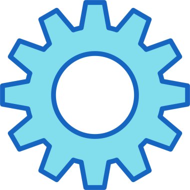 Teçhizat Web simgesi basit illüstrasyon