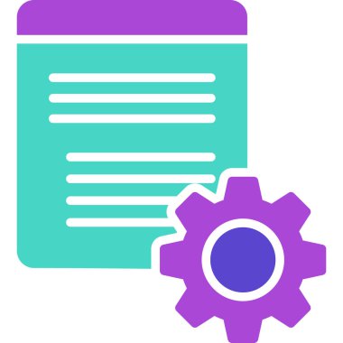 Modern simgenin vektör illüstrasyonu