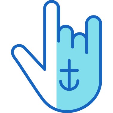 Müzik. Web simgesi basit illüstrasyon