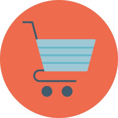 Sepet Simgesi vektör illüstrasyonu