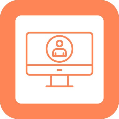 Seo simgesinin vektör illüstrasyonu