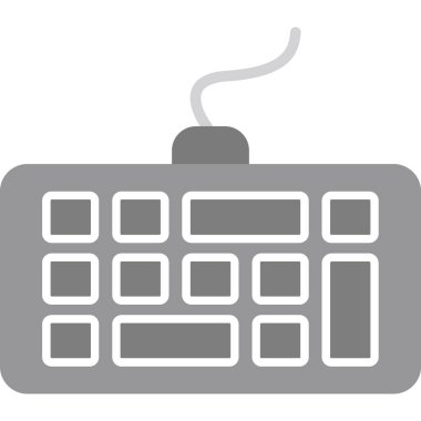 bilgisayar fare simgesi, vektör çizimi beyaz arkaplanda izole edildi