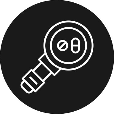 seo modern simgesinin vektör illüstrasyonu