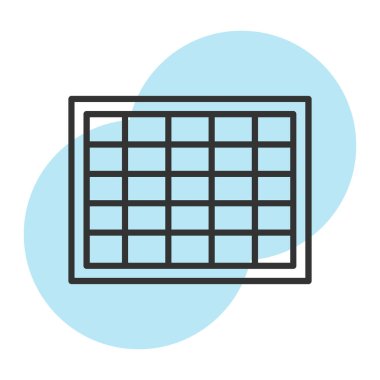 seo modern simgesinin vektör illüstrasyonu