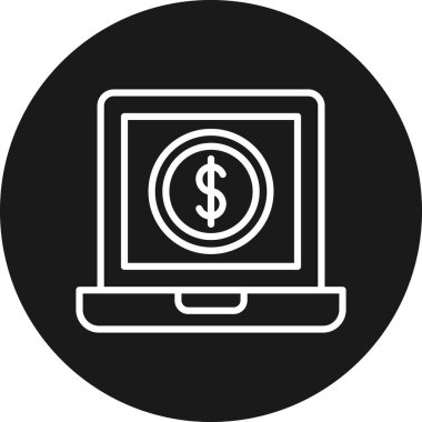 seo modern simgesinin vektör illüstrasyonu