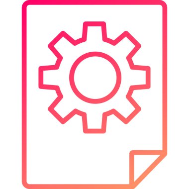 ayar simgesi vektör illüstrasyonu